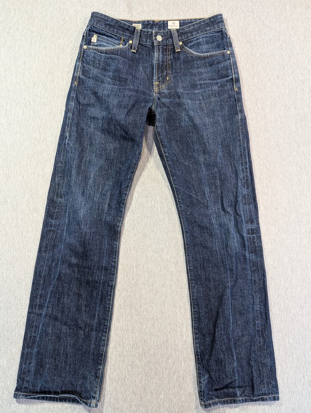 AG Adriano Goldschmied The Protege Jeans Men's 29 X 33 Dark Wash Blue Straight